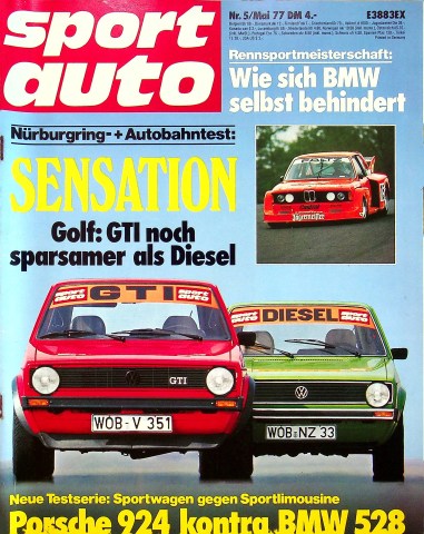 Deckblatt Sport Auto (05/1977)